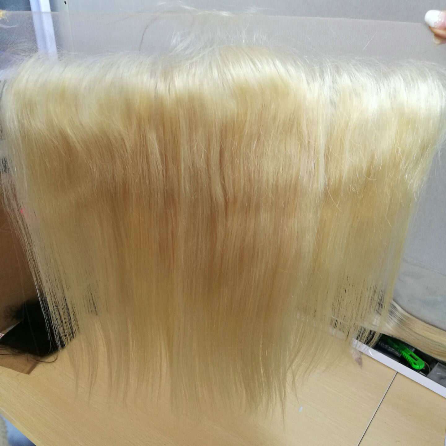Blonde lace frontal 4x13, 6x13 Brazilian hair blonde frontals DL0015